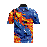 Unleashed Fire & Ice Performance Golf Polo Unleashed Fire & Ice Performance Golf Polo