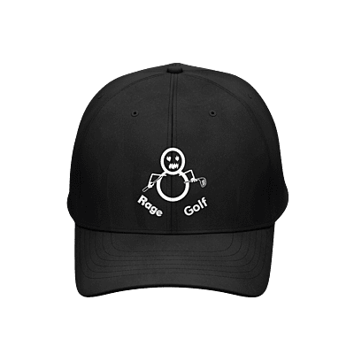 Angry Snowman Adjustable (Velcro) Ball Cap