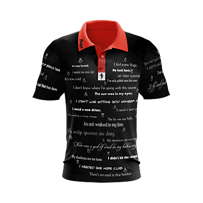 Unleashed Excuse Performance Golf Polo