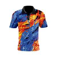 Unleashed Fire & Ice Performance Golf Polo