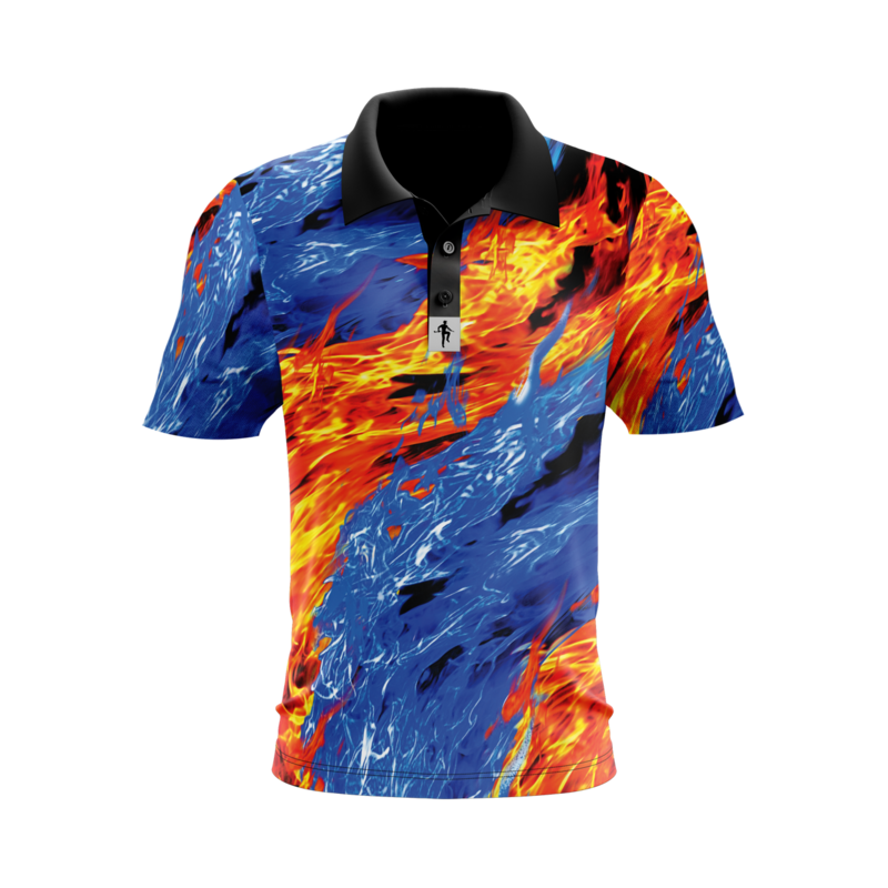 Unleashed Fire & Ice Performance Golf Polo