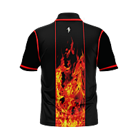Unleashed On Fire Performance Golf Polo Unleashed On Fire Performance Golf Polo