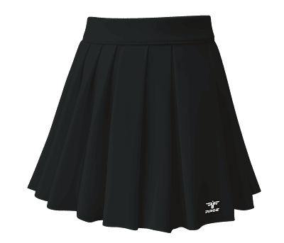 Jet Black Skort
