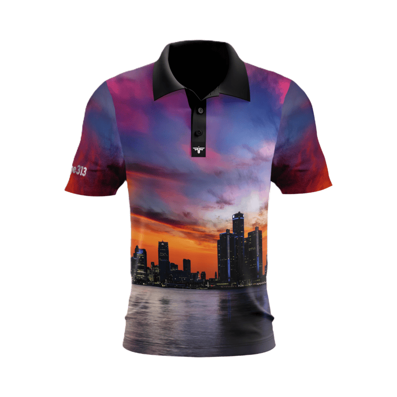 Rage 313 Skyline Performance Golf Polo Rage 313 Skyline Performance Golf Polo